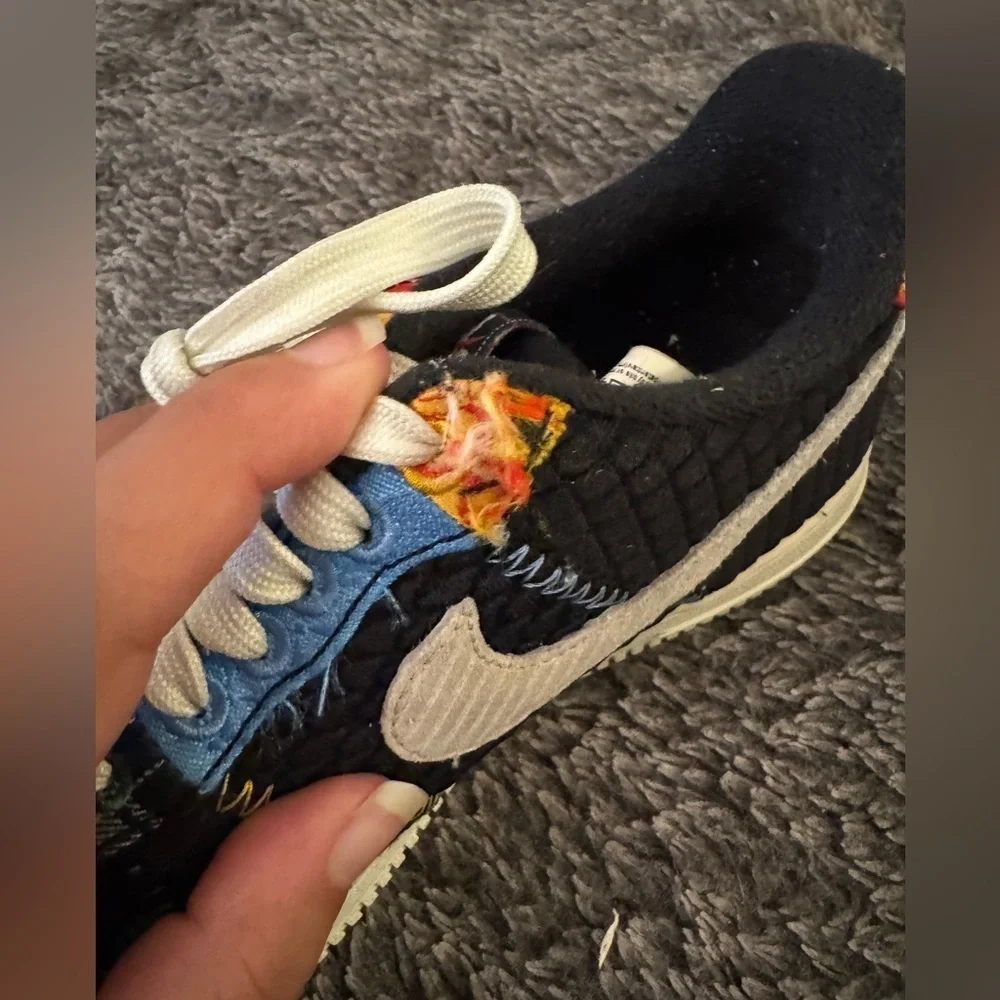 NIKE Youth Air Force 1 Low Muti Material Sneakers